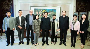 我会领导拜访全国政协副主席、全国工商联主席高云龙