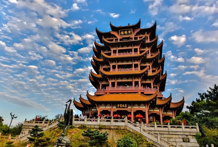 【深秋的黄鹤楼摄影图片】风光摄影_清清雪莲_太平洋电脑网摄影部落